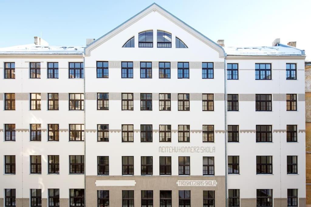 Designer Loft In The City Center Leilighet Riga Eksteriør bilde